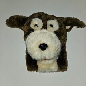 Pepper Brown Puppy Dog Plush Hand Puppet AGS 8" Stuffed Animal Toy